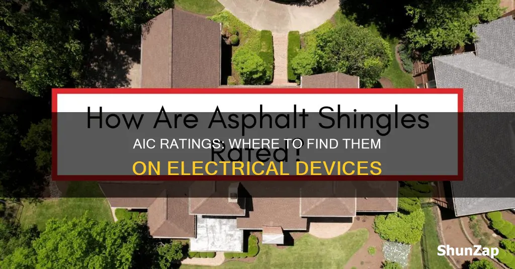 where is aic rating on electrical equipment
