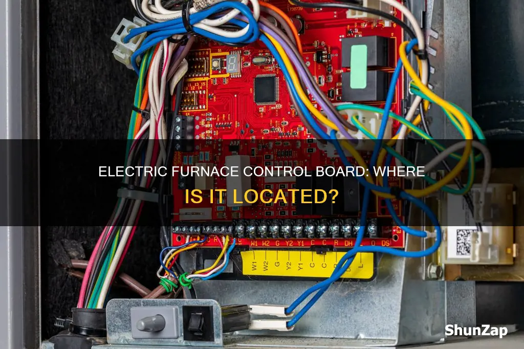 where is an electric furnace control board