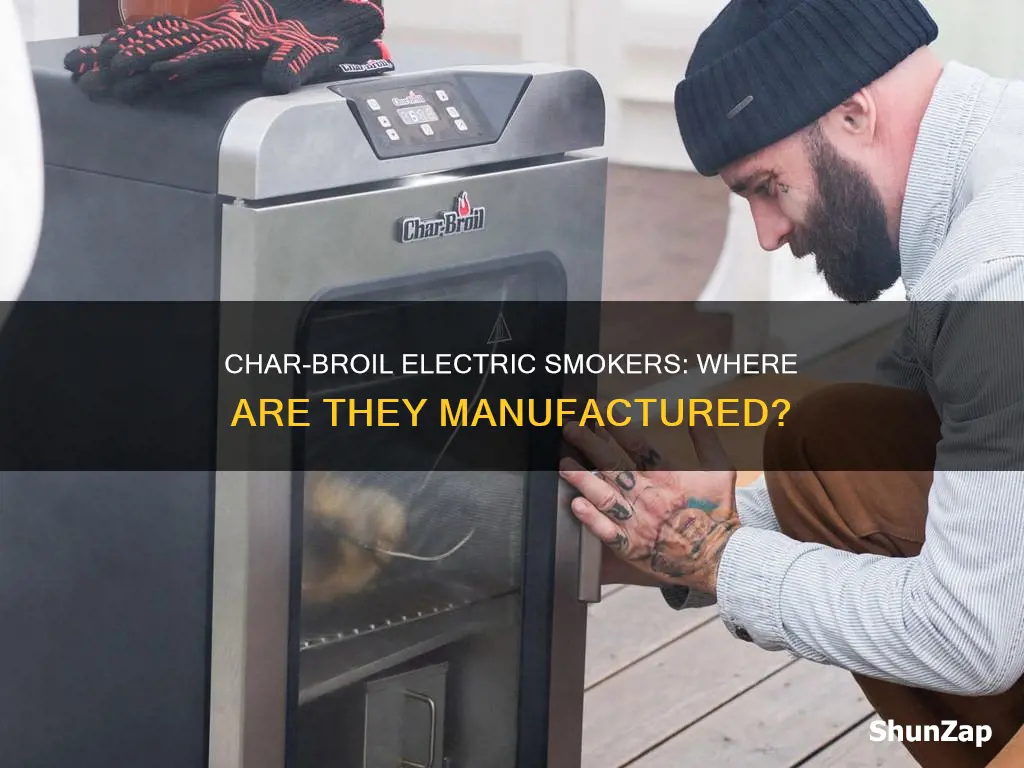 where is char broil electric smokers made