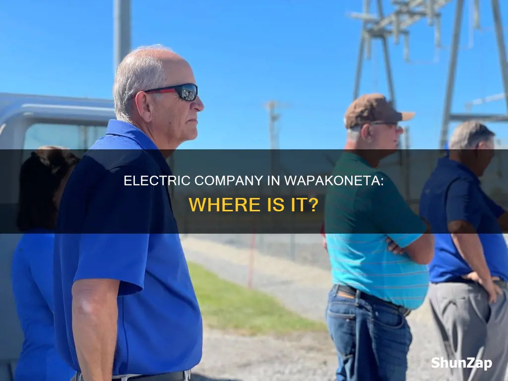 where is electric company in wapakoneta