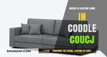 Where's the Electric Cord in Your Coddle Couch?