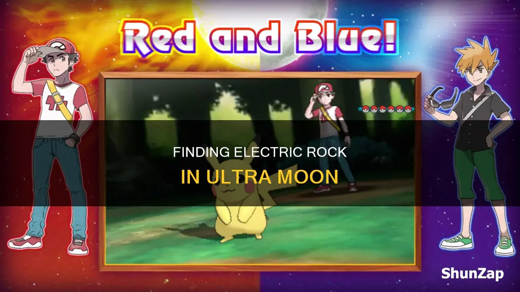 where is electric rock in ultra moon