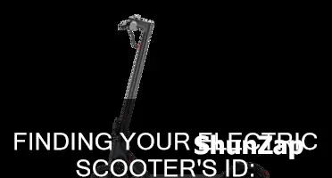 where is id number on electric scooter