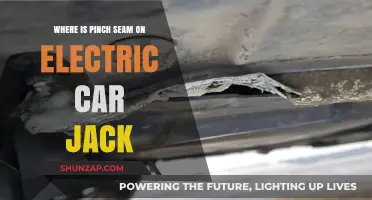 Locating the Pinch Seam for Electric Car Jack Use: A Guide