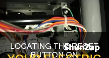 where is reset button on electric furnace