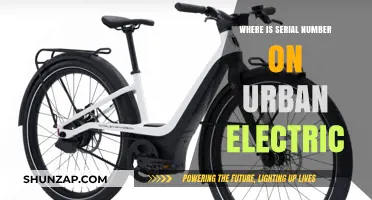 Urban Electric Bike Serial Numbers: Where to Find Them