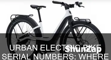 where is serial number on urban electric