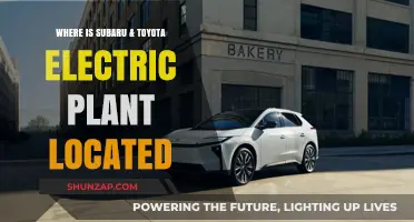 Subaru and Toyota's Electric Plant: Location and Future Plans
