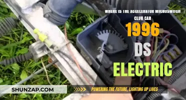 Locating the Accelerator Microswitch in a 1996 Club Car DS Electric