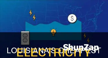 where is the cheapest electricity in louisiana