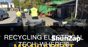 where is the closest recyclingof electrical tech