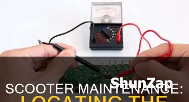 where is the fuse on electric scooter