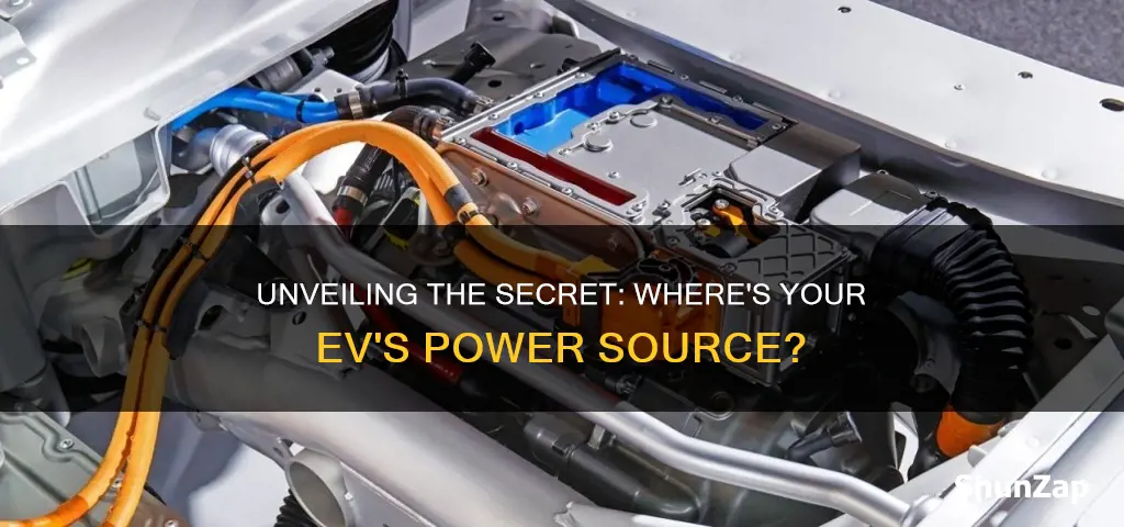 where is the high-voltage battery located in an electric vehicle