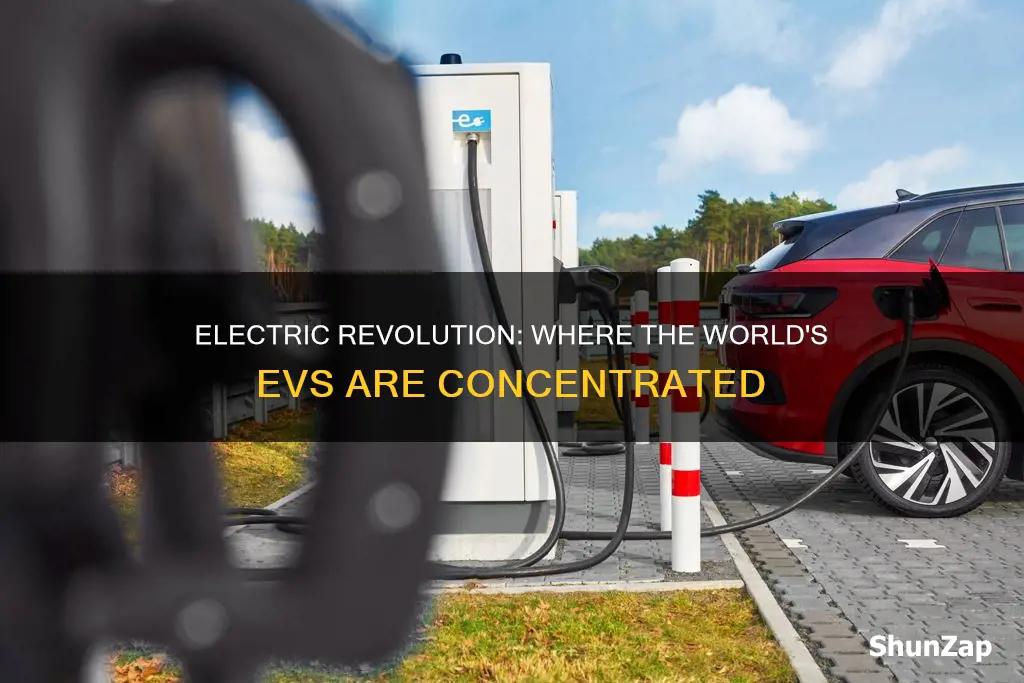 where is the major concentration of electric vehicles