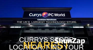 where is the nearest currys electrical store