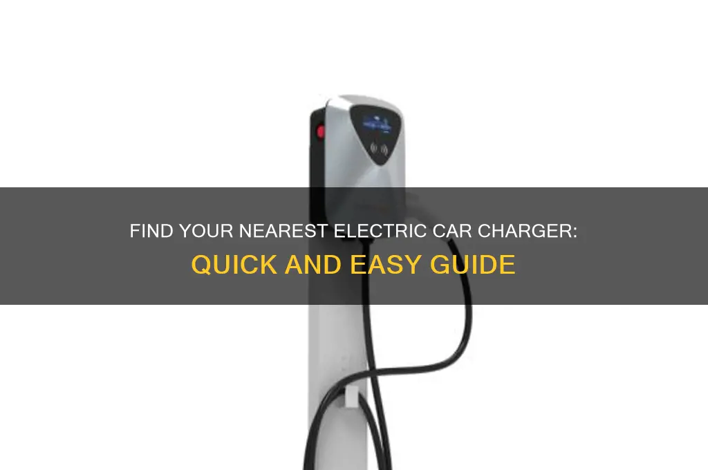 where is the nearest electric car charger