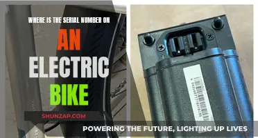 Locating Electric Bike Serial Numbers: A Quick Guide