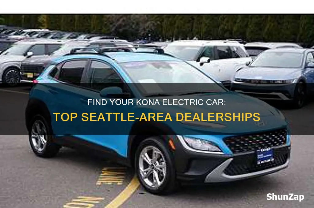 where to biy kona electric car near seattle