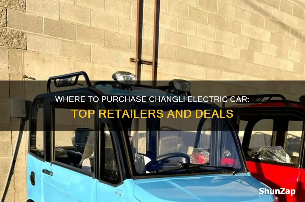 where to buy changli electric car
