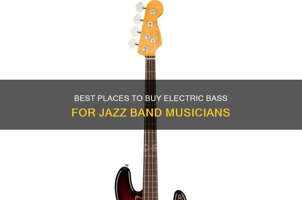 where to buy electric bass for jazz band use