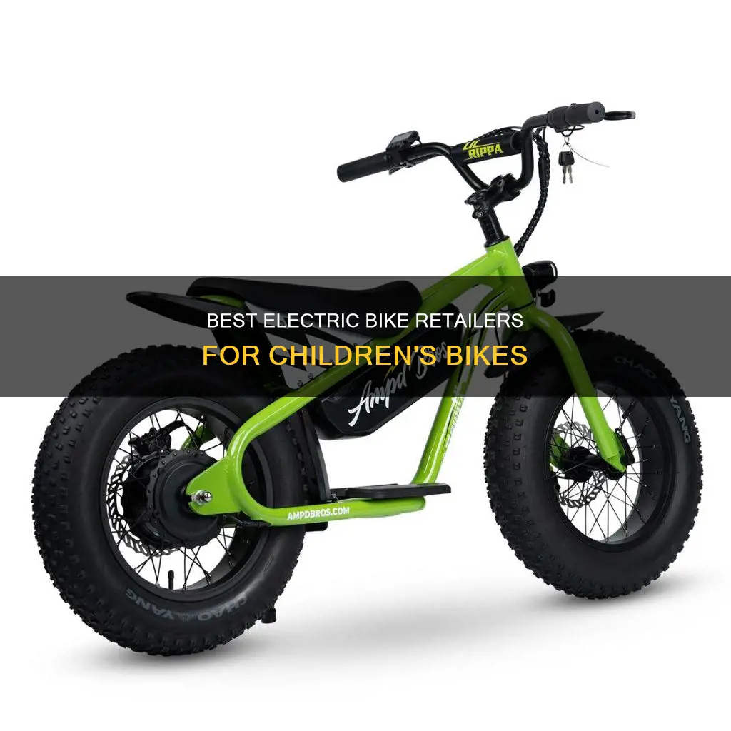 where to buy electric bike for children