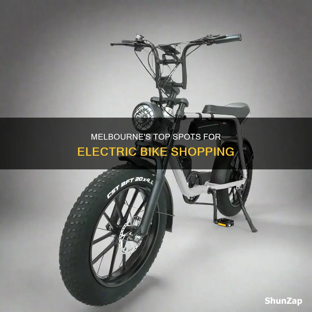 where to buy electric bikes in melbourne