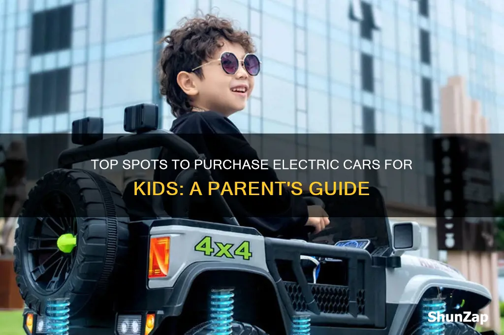 where to buy electric car for child