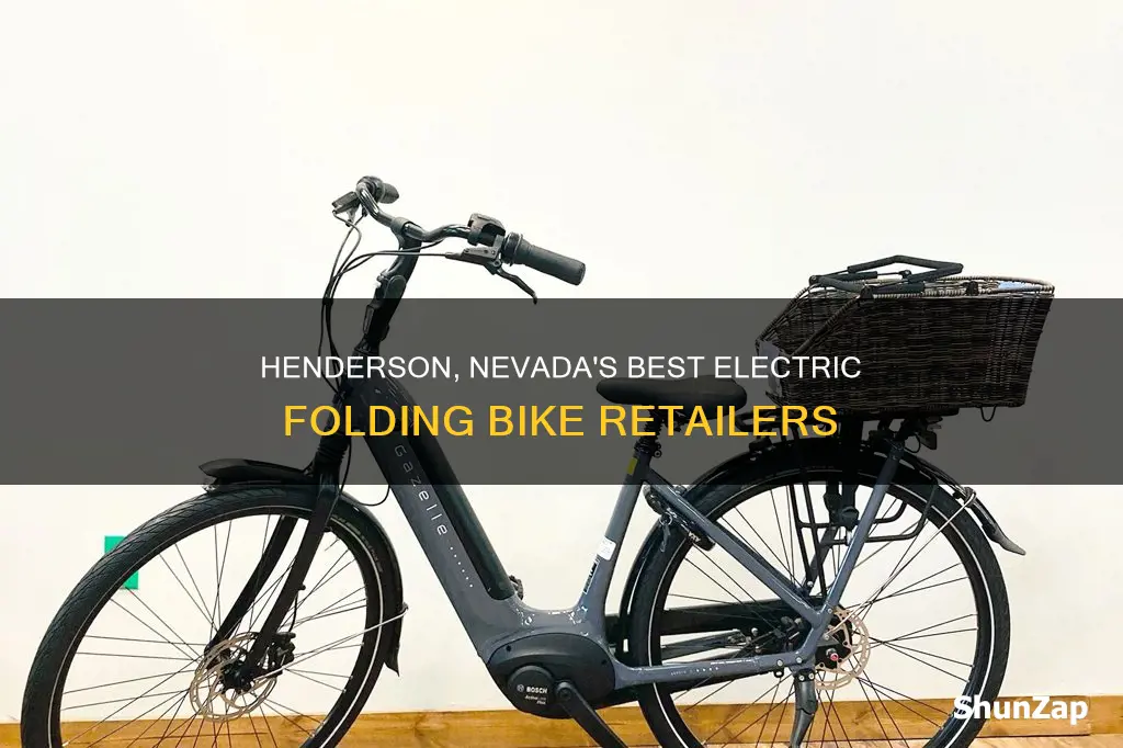 where to buy electric folding bikes in henderson nevada