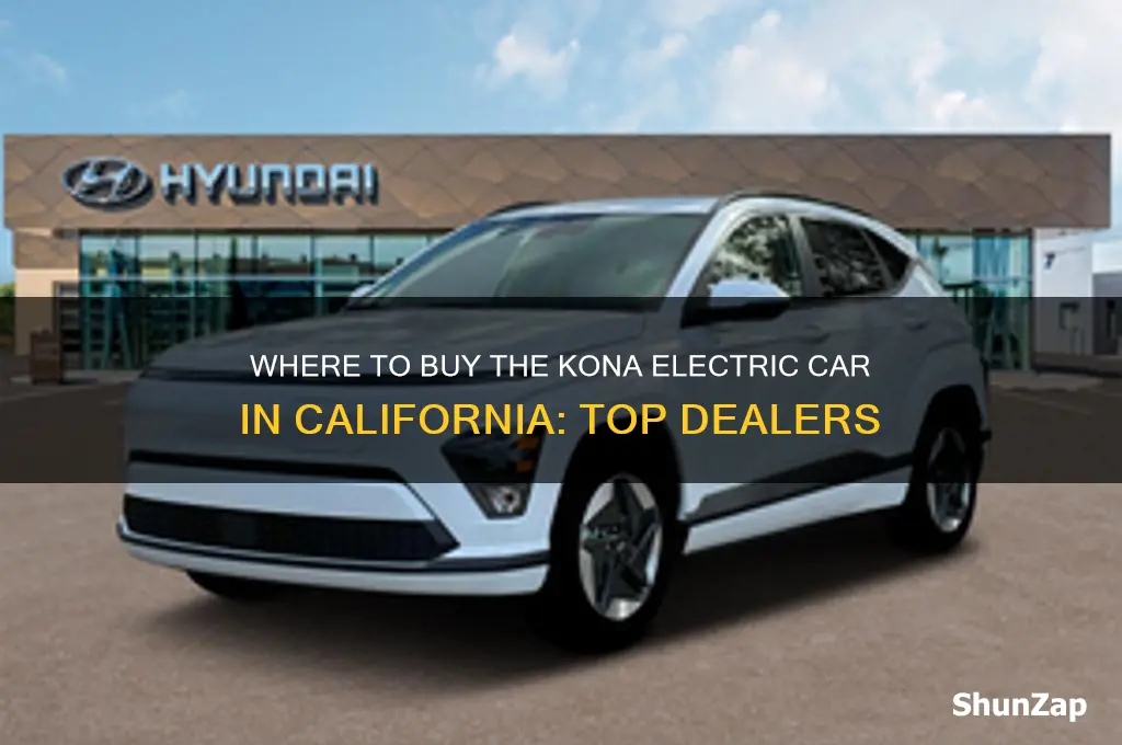 where to buy kona electric car in california