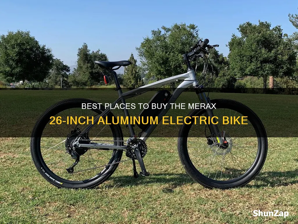 where to buy merax 26 aluminum electric bike