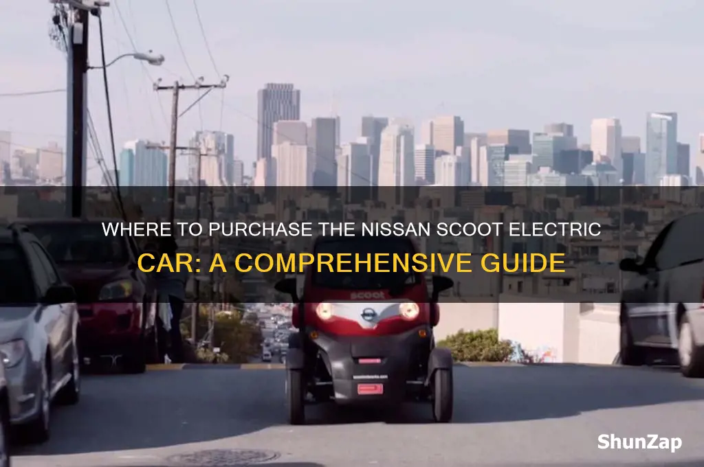 where to buy nissan scoot electric car