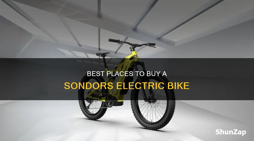 where to buy sondors electric bike