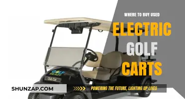 Top Places to Purchase Pre-Owned Electric Golf Carts Online & Locally