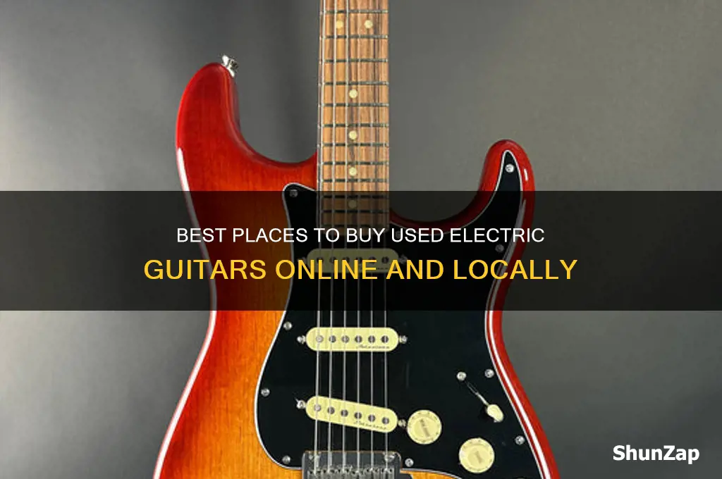 where to buy used electric guitars