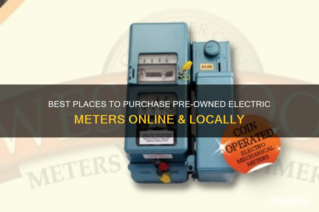 where to buy used electric meters