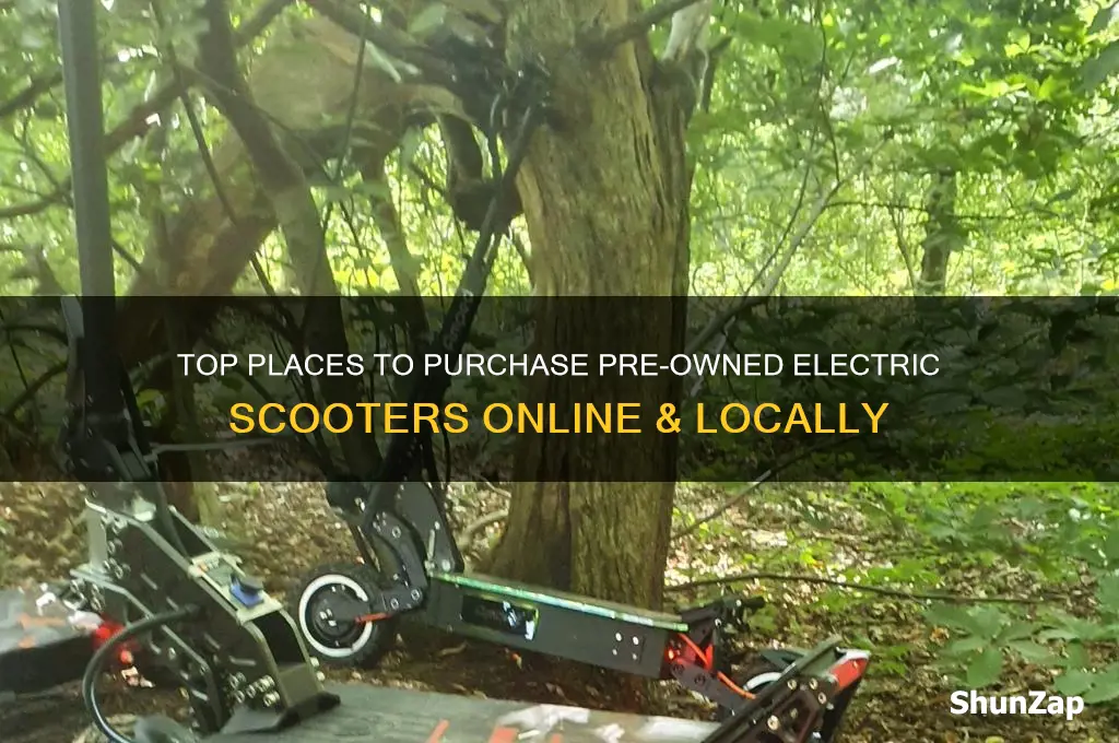 where to buy used electric scooter