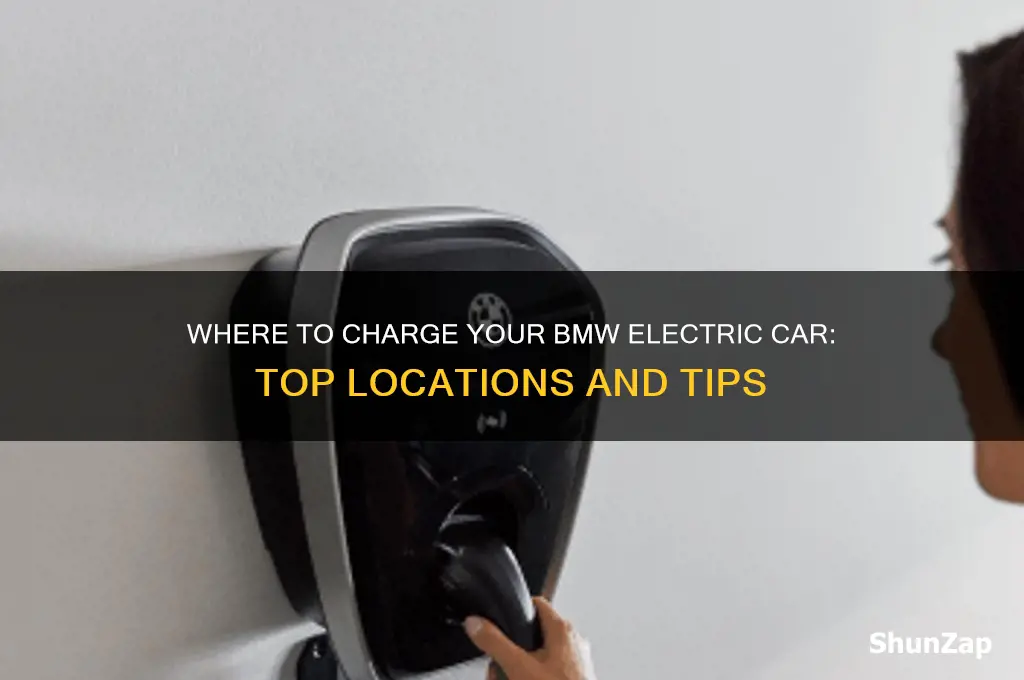 where to charge bmw electric car