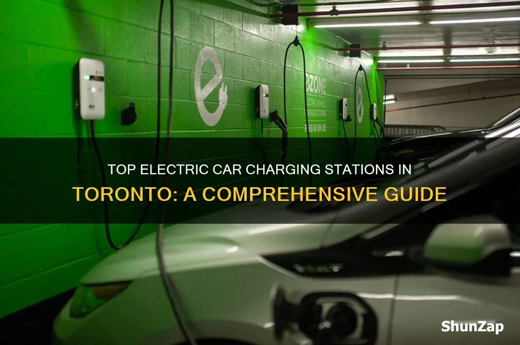 where to charge electric car toronto