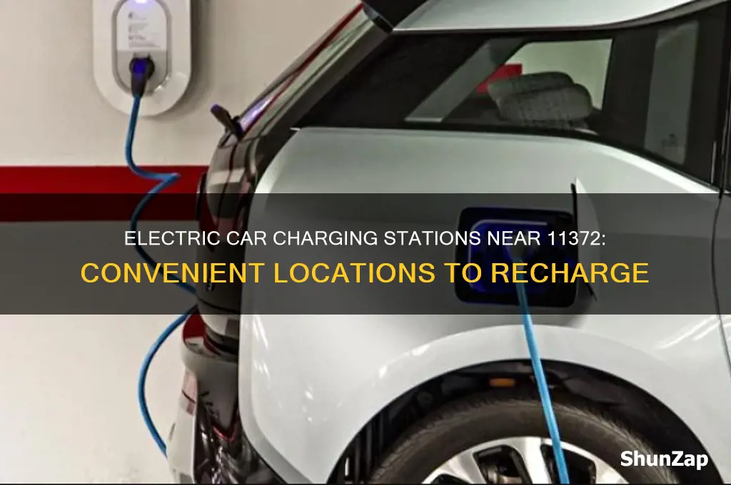 where to charge electric cars near 11372