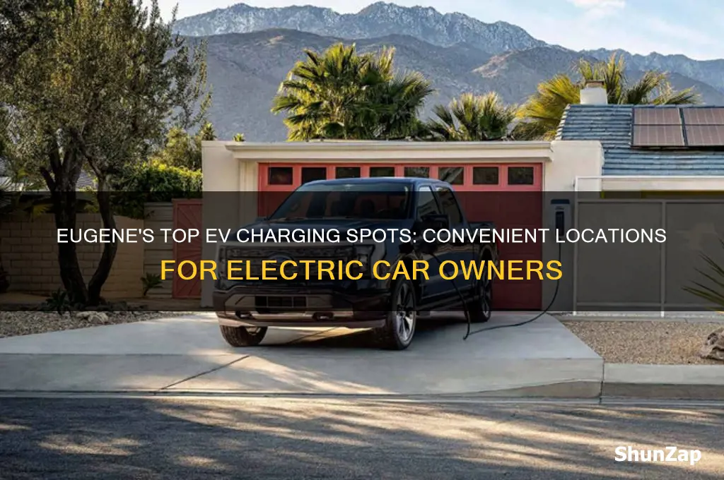 where to charge my electric car in eugene