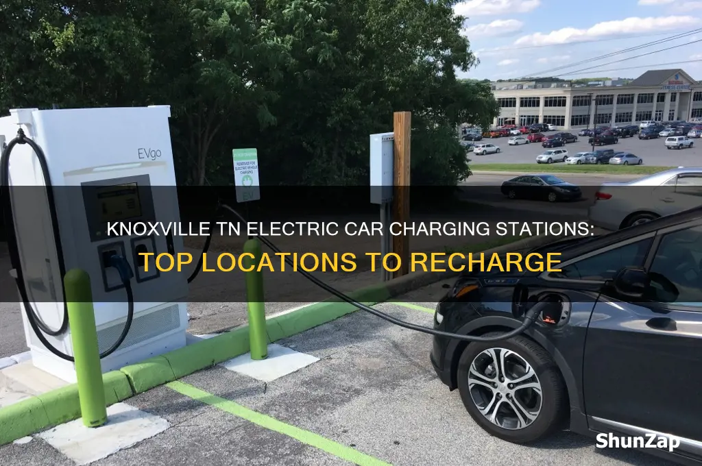 where to charging an electric car knoxville tn