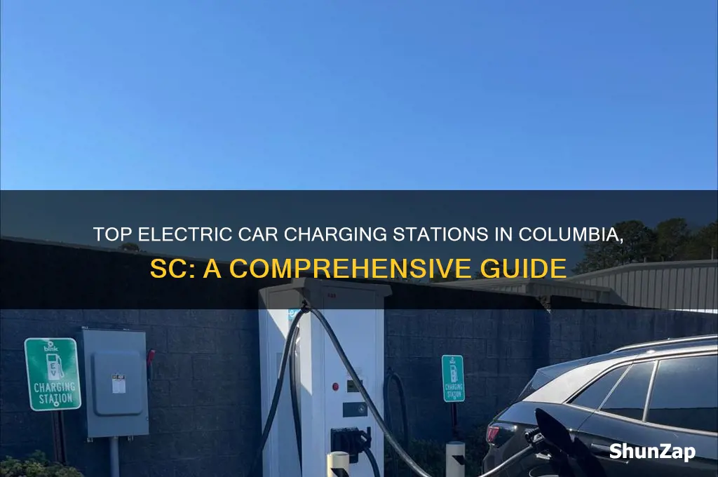 where to charging electric car in columbia sc