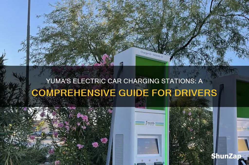where to charging electric car in yuma az