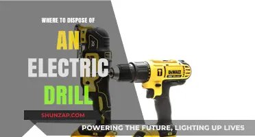 Dispose of Your Electric Drill the Right Way