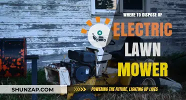 Disposing of Electric Lawn Mowers: A Guide to Proper Disposal