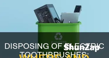 where to dispose of old electric toothbrush
