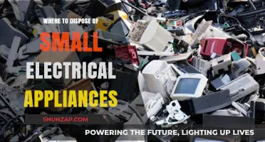 The Right Way to Dispose of Small Electrical Appliances
