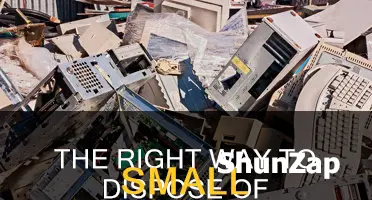 where to dispose of small electrical appliances