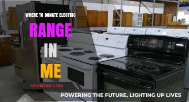 Donate Your Electric Range: Find a Worthy Home