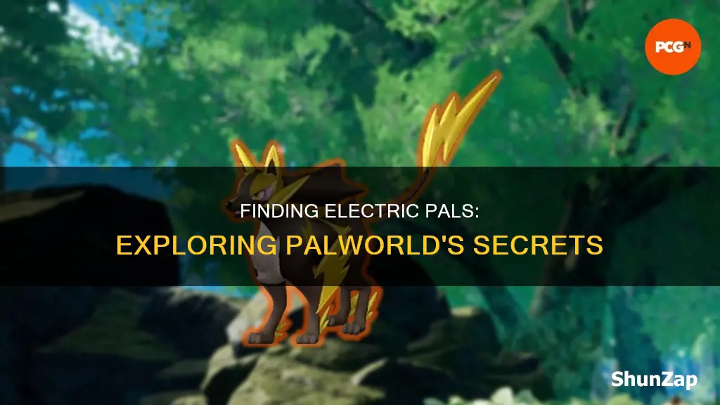 where to find electric pals in palworld